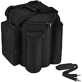 Seracle Carrying Case Portable Bag Travelling Case Compatible with Bose S1 Pro+ / S1 Pro Portable Bluetooth Speaker and Microphone (Black)