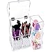 Lifewit Langforth 5mm Thick Acrylic Makeup Organizer Case with Rosy Pearl, Type3