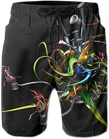 水着 メンズ サーフパンツ 海水パンツ ボードショーツ 海パン タコ 機械 ビーチパンツ スイムショーツ 普段着スイムウェア メッシュインナー おしゃれ人気 短パン ボーダー 旅行 ビーチ 出色 速乾 水陸両用 通気