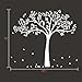 MairGwall Fall Tree Wall Decal Monochromatic Tree Decal Baby Nursery Wall Decor 78