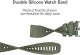 ISABAKE 26mm QuickFit Watch Strap for Garmin Fenix 7X 6X 5X Enduro Tactix Bravo view 5