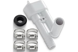 IMENGNIE 385316906 Vacuum Breaker Kit without Hand Sprayer Hook Up RV Toilet Water Valve Parts Compatible with 300 310 320 ect.
