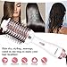 Aibesser One-Step Hair Dryer & Volumizer Hot Air Styler Brush,5 In 1 Multifunctional Blow Dryer Brush with Professional Negative Ion,Portable Anti-Frizz Hair Dryers Styler Brush (White-Rose Gold)thumb 1