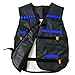 Tactical Vest Jacket for Nerf Guns N-Strike Elite Series with 12pcs Darts and Protective Goggles Glasses GFU
