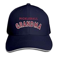 Sunshieldo Pickleball Grandma Baseball Hat Navy