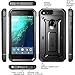Google Pixel Case, SUPCASE UB PRO Series Full-body Rugged Holster Case with Built-in Screen Protector for Google Pixel 1st Generation 5.0 Inch (2016 Release), Not For Pixel 2nd/ 3rd Generation (Black)