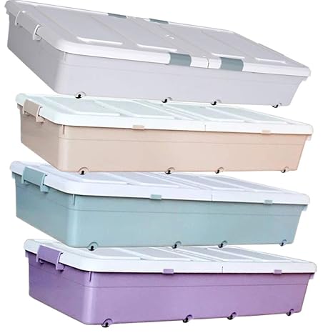Storage Box Underbed Keket1 Moisture Proof Plastic Storage Boxes