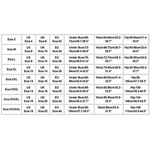 image for Elogoog Hot Sale 2018 Women's Polka Dot Tankini Two Pieces Plus Size S