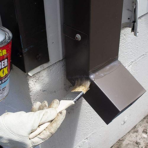 Leak Stopper Rubber Liquid Coating 1 Quart Clear - Thumbnail 7