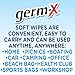 Germ-X 20 Count Antibacterial Hand Sanitizing Wipes (Pack of 10)