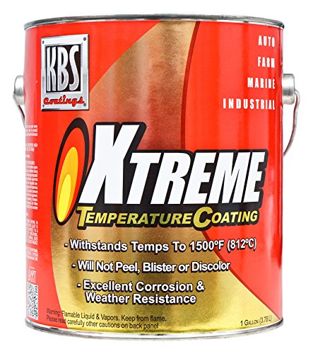 UPC 818032012720, KBS Coatings 65525 Charcoal Metallic Xtreme Temperature Coating - 1 Gallon