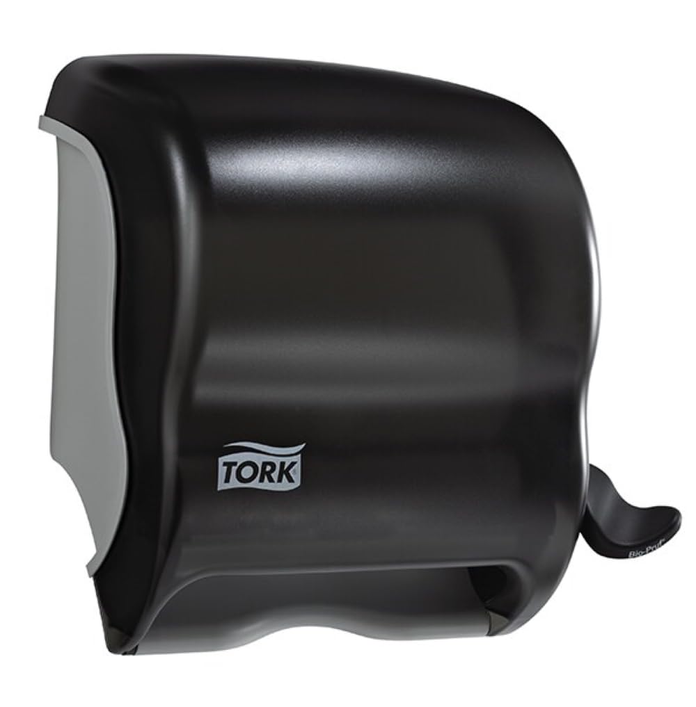 Photo 1 of Tork Paper Hand Towel Roll Lever Dispenser Smoke H21, High-Capacity, 83TR