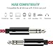 Headphone Splitter, oldboytech 3.5mm Stereo Audio Splitter [2-Pack,Hi-Fi Sound] Nylon-Braided Male to 2 Female Y Jack AUX Splitter Adapter Compatible Headset Tablet Smartphone MP3 Player & More (gray)