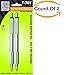 Zebra F-701 Stainless Steel Ballpoint Retractable Pen, Black Ink, Fine Point, 2 Pack (29411)
