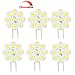 Best to Buy® (6-Pack) Dimmable 2.4Watt T4 G4 DISC Puck LED 9SMD 5730LED, Warm White (Jc10 Bi-pin 14-17W Replacement) for RV Campers, Trailers, Boats, and Under-Cabinet Light ...