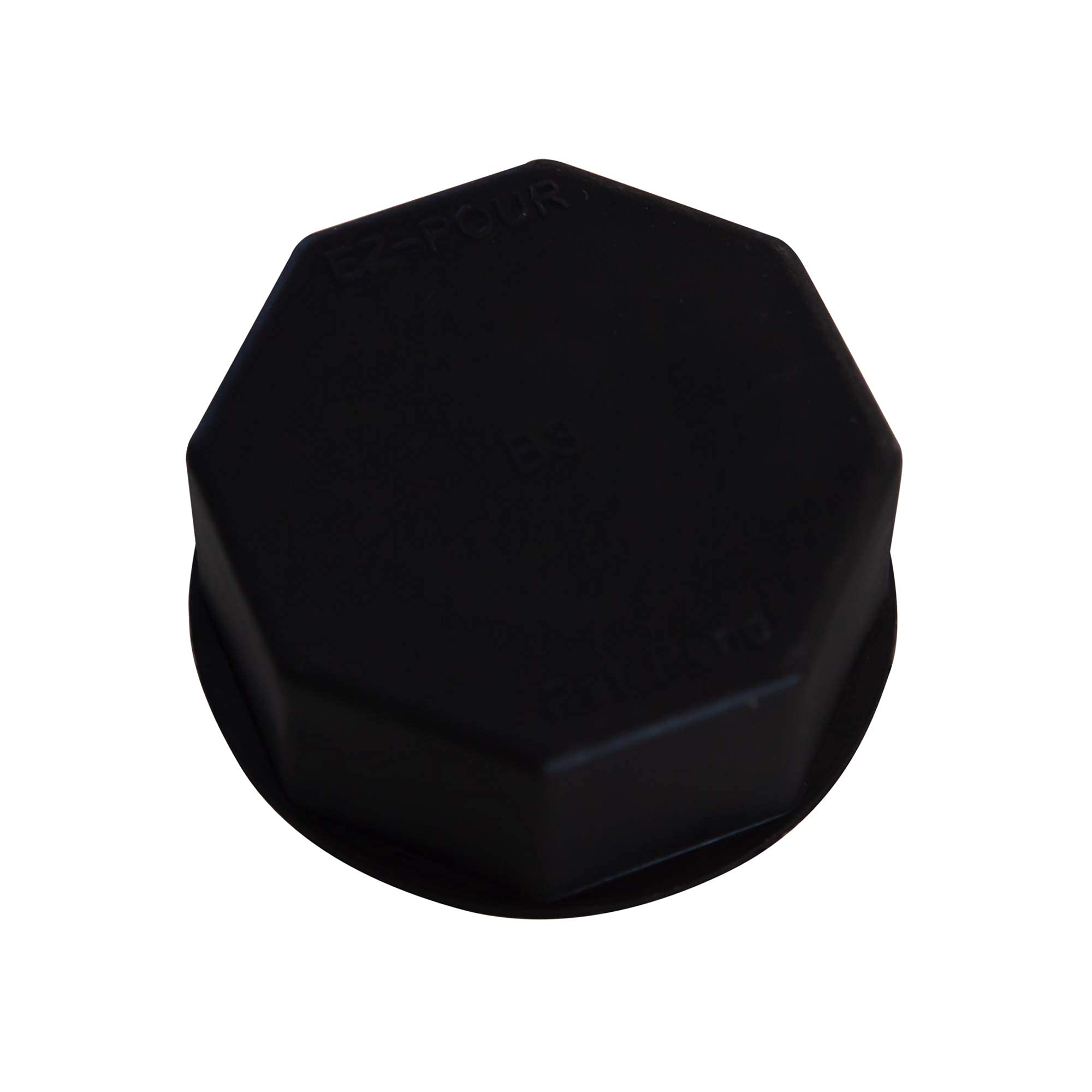Photo 1 of EZ-POUR Solid Base Cap Replacement Gas Tank Cap (Fine Thread) 2 PACK