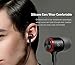 Wanga Original 3.5MM Metal in-Ear Wired Earphones HiFi Stereo Bass Earphone Headphones with Microphone for Phone Computer Headset E3(Black)thumb 3