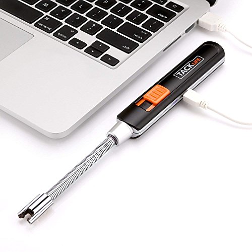 Lighter, TACKLIFE ELY02 Arc Lighter, More Comfortable Neck Length, Long