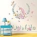 Unicorn Wall Decals Girls Bedroom Wall Stickers Nursery Room Wall Decor
