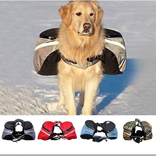 S 車 バイク ドッグ用品 B07zh6pl5j キャンプハイキングハイキングのための調節可能なドッグリュック軽量オックスフォード犬パック 青 新作製品 世界最高品質人気 100 品質保証 ベビー マタニティ Pcソフト サイズ 正規品送料無料 犬用バックパック 色 激安超