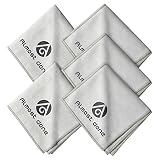 Almost Done Pack of 5 Microfiber Shoe Cloth - Shoe Shine Buffing Cloth, Leather Polishing Cloth, Shoe Shining Cloth