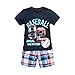 Coralup Little Boys Cotton Short Sleeve Set 2Pcs T-Shirt&Pants,18M-6T