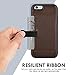 ZVE Case for Apple iPhone 6s and iPhone 6, 4.7 inch, Slim Leather Wallet Case with Credit Card Holder Slot Pocket Protective Case Cover for Apple iPhone 6 / 6s - Dark Brown