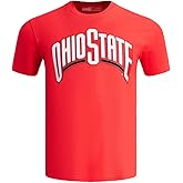 Pro Standard Mens Ohio State University Classic Chenille Short Sleeve Tee Red XL