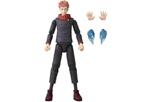 LUNK Itadori Yuji Action Figure,6.7IN Movable Joints Figure Anime JJK Yuji Figurine Statue Model,Desk Decor Christmas Ornamen