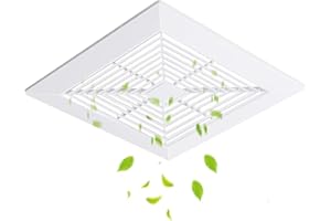 Sandbilder 9x9 " Bathroom Exhaust Fan Cover,Bathroom Ceiling Vent Cover,Exhaust Fan Cover with Springs Replacement Parts,Air 