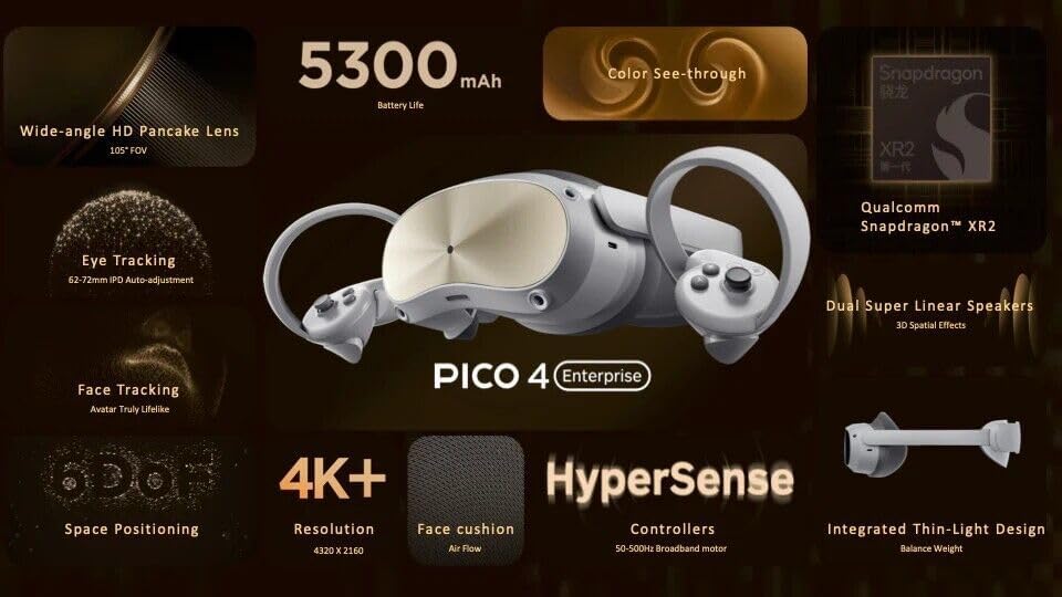 Amazon.com: PICO 4 256GB VR ヘッドセット (ピコ 4) White : Video Games
