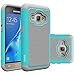 J1 2016 Case, Galaxy Amp 2 Case, Galaxy Express 3 Case, OEAGO [Shockproof] [Impact Protection] Hybrid Dual Layer Defender Protective Case Cover for Samsung Galaxy Amp 2 / J1 2016 / Express 3 - Mint