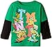 Teenage Mutant Ninja Turtles Little Boys' Toddler Long Sleeve T-Shirt Twofer , Green, 2T