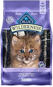 Amazon.com : BLUE Wilderness Kitten Grain Free Chicken Dry