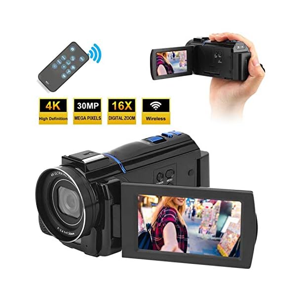 SALUTUYA High Definition Camcorder DV-F9 für professionelle Fotografie – Bild 6