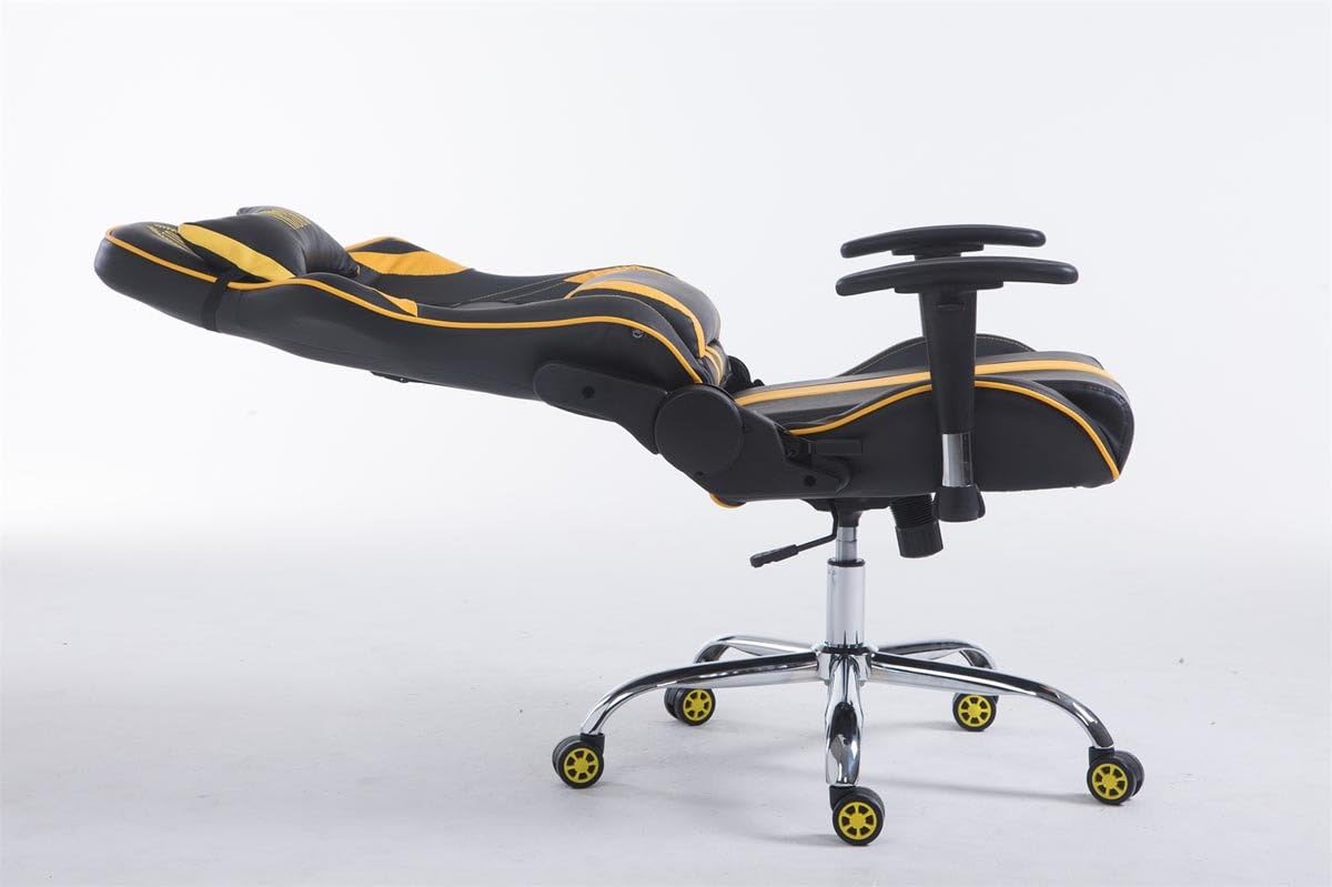 Sans Le Repose Pied Clp Fauteuil De Bureau Gaming Xl Limit Similicuir I Chaise De Bureau Racing Hauteur Reglable Pieds A Roulettes I Confortable Ergonomique Noir Blanc Bureau Cuisine Maison Mosquitocontrolequipment Com