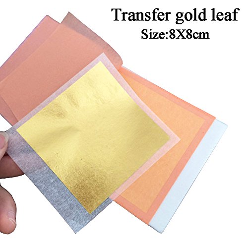 Slofoodgroup 24 Karat Edible Gold Leaf Firm Transfer Sheets (Hard Press