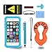 Waterproof iPhone 5/5S/SE Case, EFFUN IP68 Certified Waterproof Dustproof Snowproof Shockproof Case Cover Fully Sealed Underwater Cover with Built-in Screen Protector for iPhone 5/5S/SE Light Blue