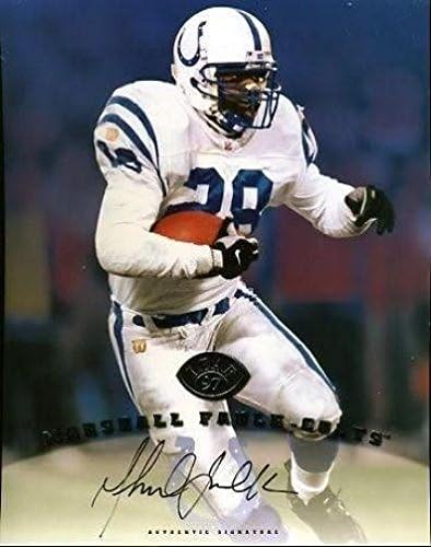 marshall faulk signed football