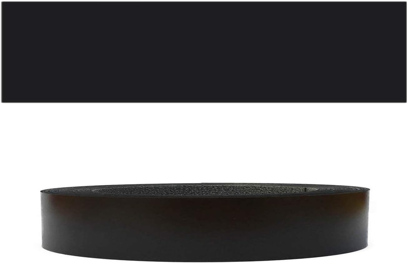 Mprofi MT® (10 m Roll) Pre Glued Iron on Melamine Edging Tape with Hot Melt Black Smooth 22 mm