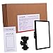 TOAZOE T119S RA CRI95 Super Slim LED Light Panel,3300K-5600K LED Video Light Panel, LCD Display Screen,Color Temperature and Brightness can be Adjusted with NP-F550 Lithium Battery