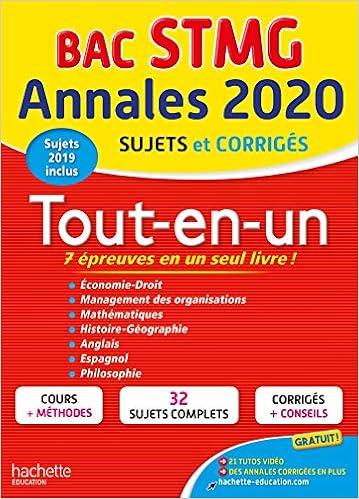 Amazon Fr Annales Bac 2020 Tout En Un Bac Stmg Prost Alain Leray Florence Broutin Jean Pierre Costa Yves Sebah Sophie Ducrou Jean Bernard Gillet Nathalie Solal Philippe Torres Vera Oscar Livres