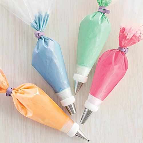 Wilton Assorted Size Disposable Decorating Piping Bags with Icing Bag