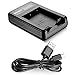 Neewer® NW-W126 USB Battery Charger for Fujifilm NP-W126 and Fuji FinePix HS30EXR, HS33EXR, HS50EXR, X-A1, X-E1, X-E2, X-M1, X-Pro1, X-T1, X-Pro2
