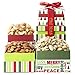 Oh! Nuts Christmas Nut Gift Towers, Gourmet Holiday Assortment Tower Gifts Box For Men Women Families Prime Food Baskets Delivery Traditional Family Healthy Ideas Delivered By Tomorrow