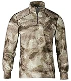 Browning Hell's Canyon Speed Phase 1/4 Zip Top Shirt, ATACS Arid/Urban, X-Large