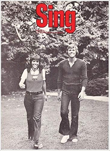 Sing The Carpenters Piano Vocal Sheet Music The Carpenters