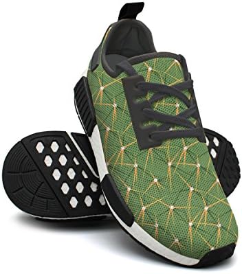Dutte Lisa Women's Cactus Thorns Seamless Casual Sneaker Breathable Mesh Flat Running Shoes