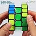CACUSN Speed Cube Magnetic 3x3 | New Anti-Pop Structure and Tension Adjustable | Magic Cube 3x3 Puzzle Cube with Cube Stand | Pro Edition
