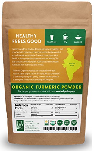 1 Organic+Turmeric+Powder+Resealable+Curcumin